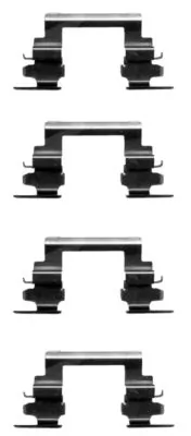 Set accesorii, placute frana