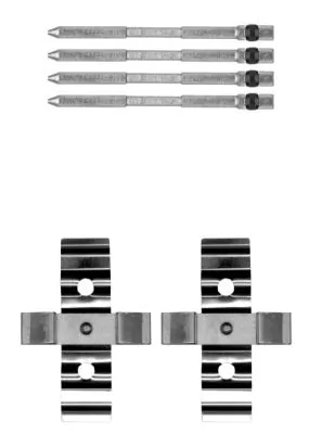 Set accesorii placute frana