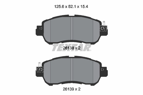 Set placute frana
