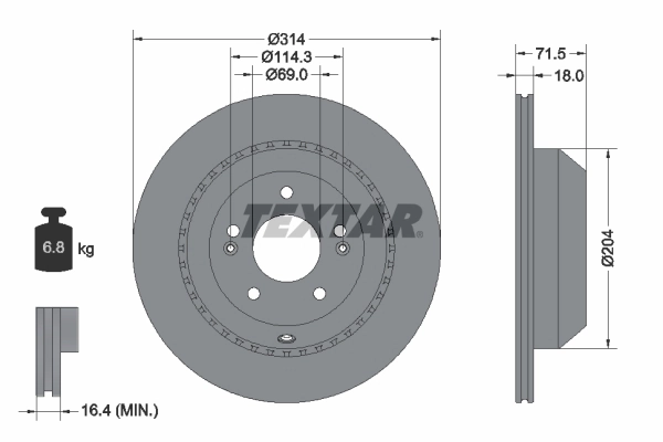 Disc frana
