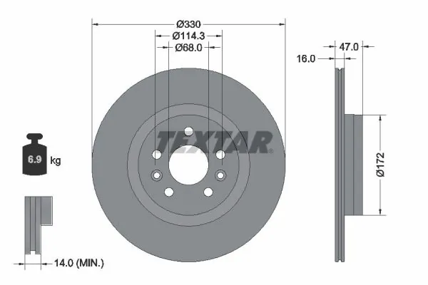 Disc frana