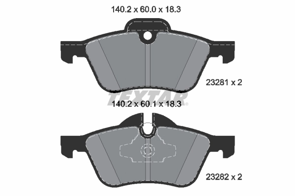 Set placute frana