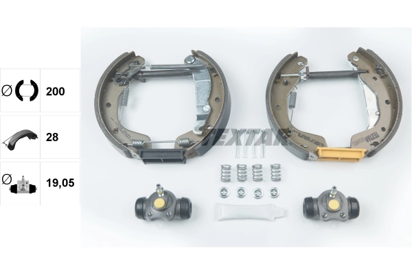 Set saboti frana
