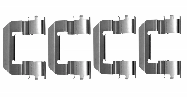 Set accesorii, placute frana
