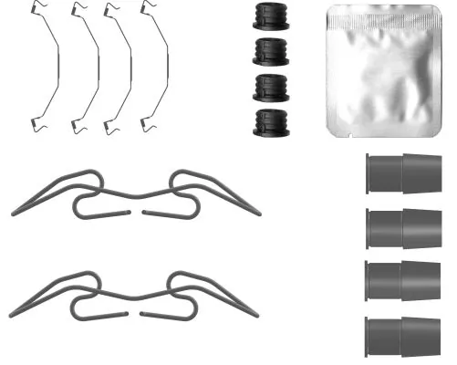 Set accesorii, etrier frana