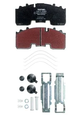 Set placute frana