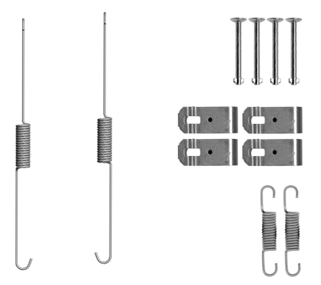 Set accesorii, sabot de frana