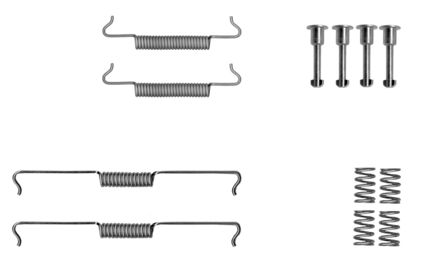 Set accesorii saboti frana
