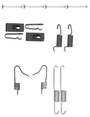 Set accesorii, saboti frana parcare