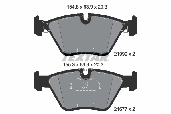 Set placute frana