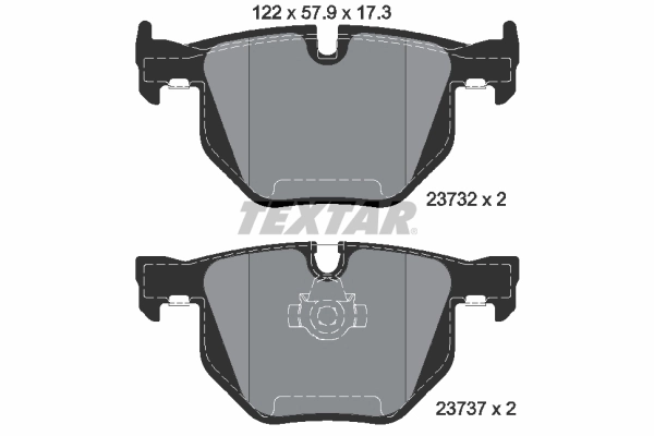 Set placute frana