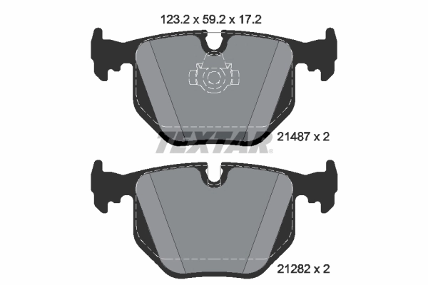 Set placute frana