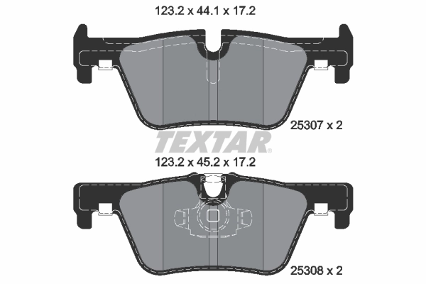 Set placute frana