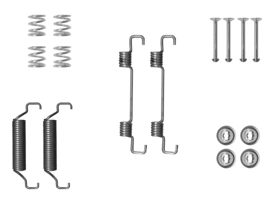 Set accesorii, saboti frana parcare