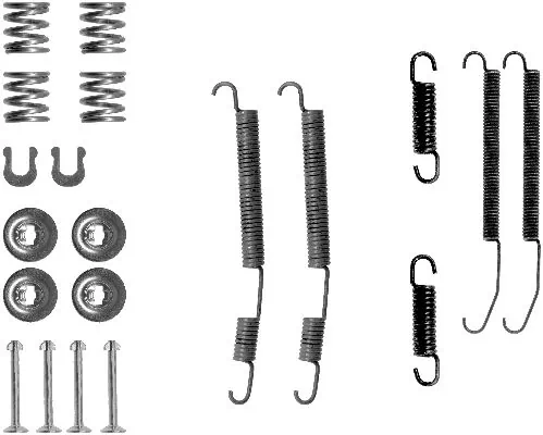 Set accesorii saboti frana