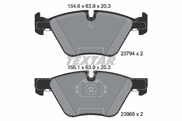 Set placute frana