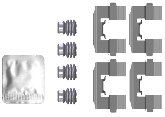 Set accesorii placute frana