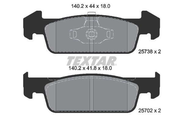 Set placute frana