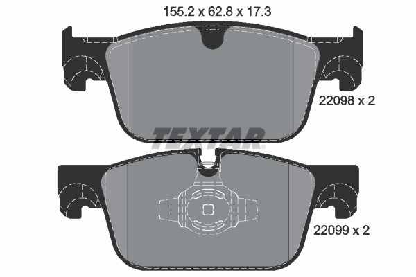 Set placute frana