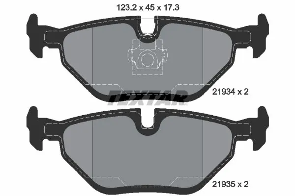 Set placute frana