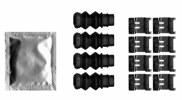 Set accesorii placute frana TEXTAR 82541900