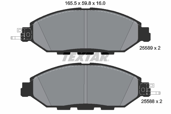 Set placute frana
