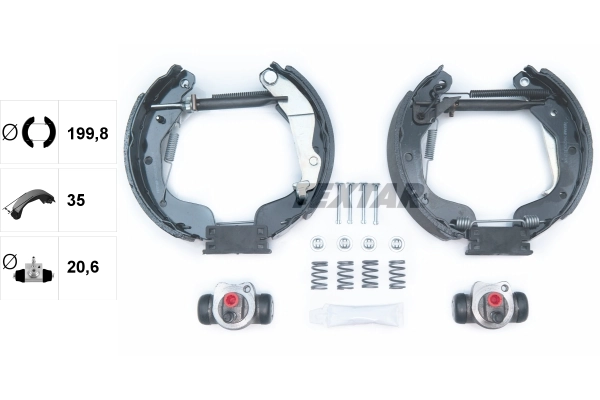 Set saboti frana