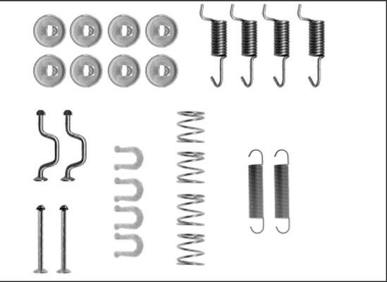 Set accesorii saboti frana