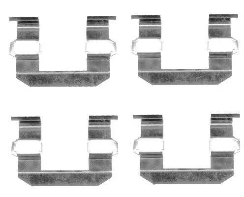 Set accesorii, placute frana