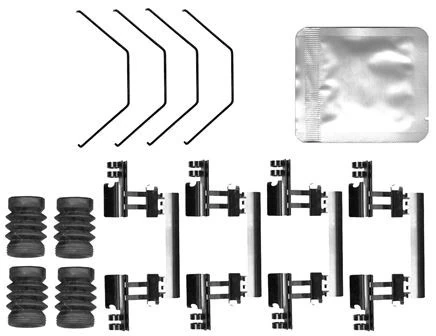 Set accesorii, placute frana