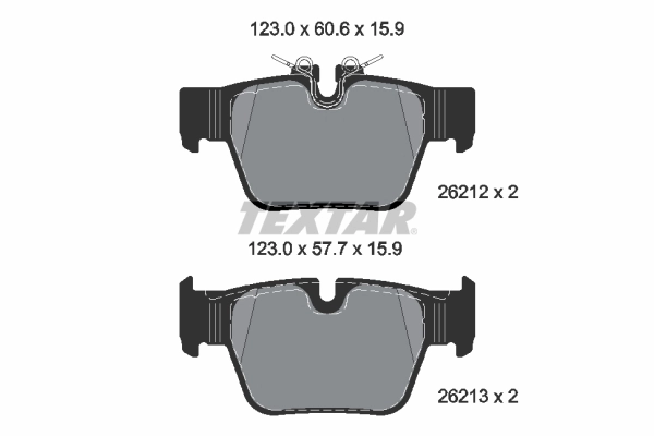 Set placute frana