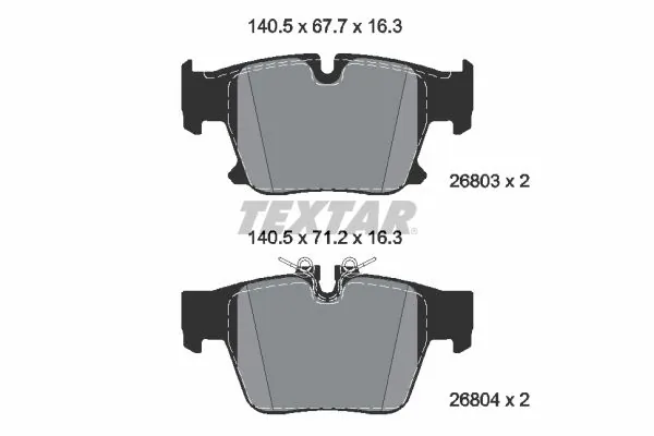 Set placute frana
