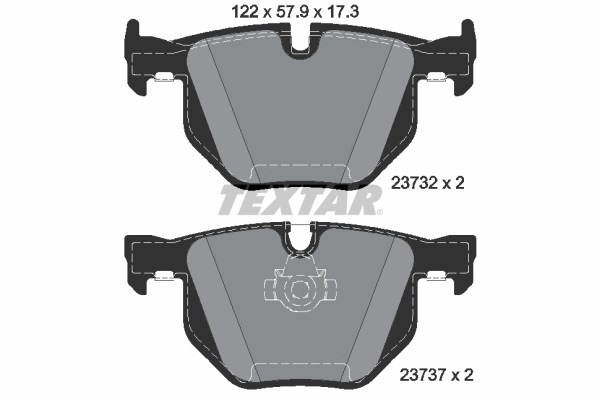 Set placute frana