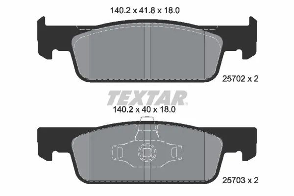 Set placute frana