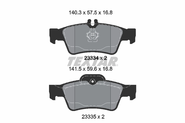Set placute frana