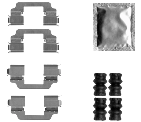 Set accesorii placute frana