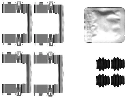 Set accesorii placute frana