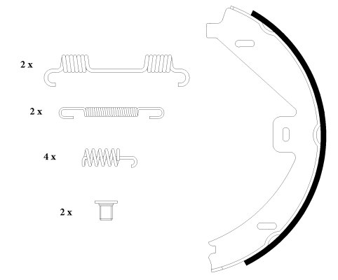 Set saboti frana