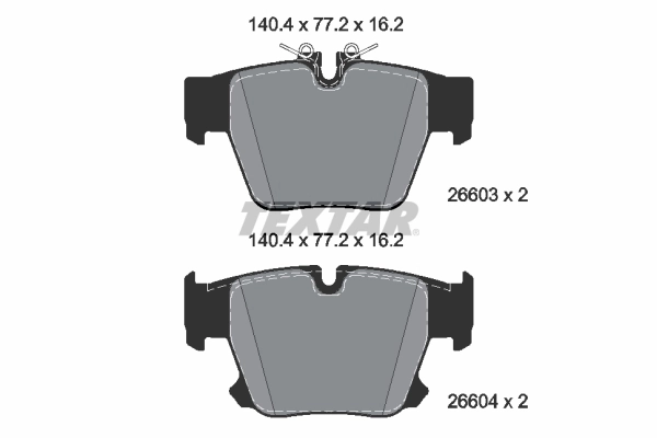 Set placute frana