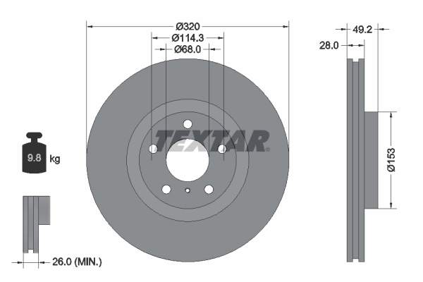 Disc frana