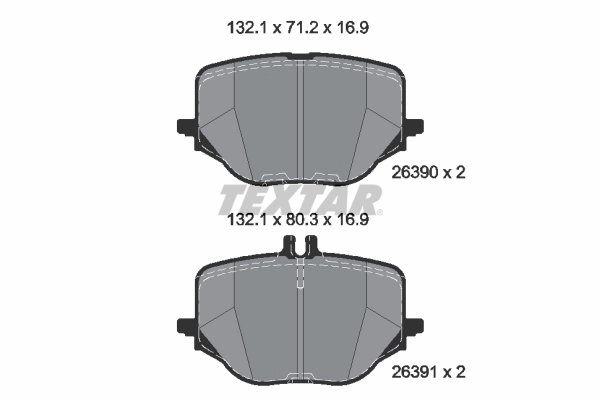 Set placute frana