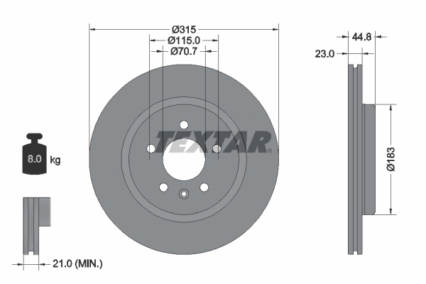 Disc frana