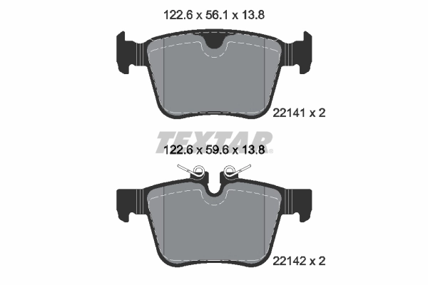 Set placute frana