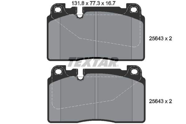 Set placute frana