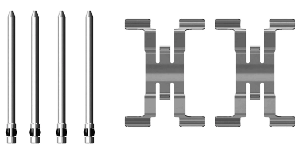 Set accesorii, placute frana