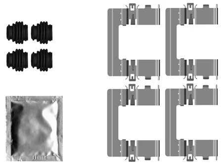 Set accesorii, placute frana