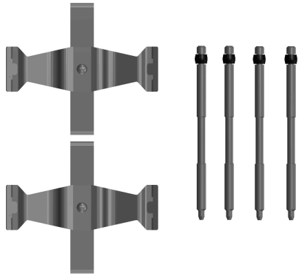 Set accesorii, placute frana