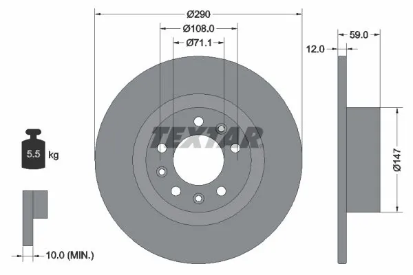 Disc frana