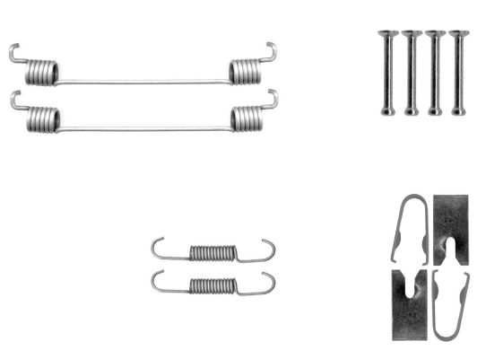 Set accesorii, sabot de frana