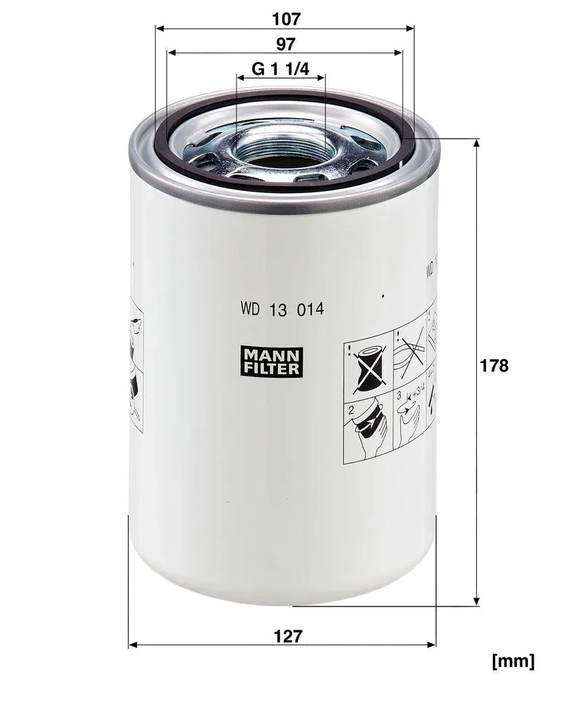 Filtru sistem hidraulic primar